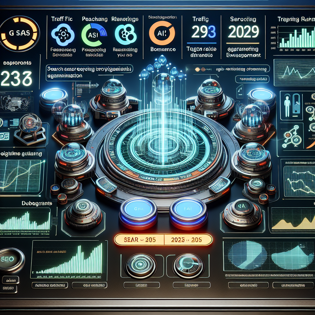 Digital marketing dashboard with AI SEO analytics for a gas engineering business